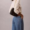 Minimalistyczna torba typu bucket z Monogramem Minimalistyczna torba typu bucket z Monogramem