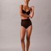 Minimalistyczne Thong z siateczki z wysokim stanem Minimalistyczne Thong z siateczki z wysokim stanem