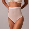 Minimalistyczne Thong z siateczki z wysokim stanem Minimalistyczne Thong z siateczki z wysokim stanem
