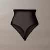 Minimalistyczne Thong z siateczki z wysokim stanem Minimalistyczne Thong z siateczki z wysokim stanem