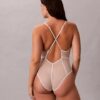 Minimalistyczny body z siateczki modelującej sylwetkę Minimalistyczny body z siateczki modelującej sylwetkę