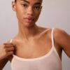 Minimalistyczny body z siateczki sięgające do połowy uda Minimalistyczny body z siateczki sięgające do połowy uda