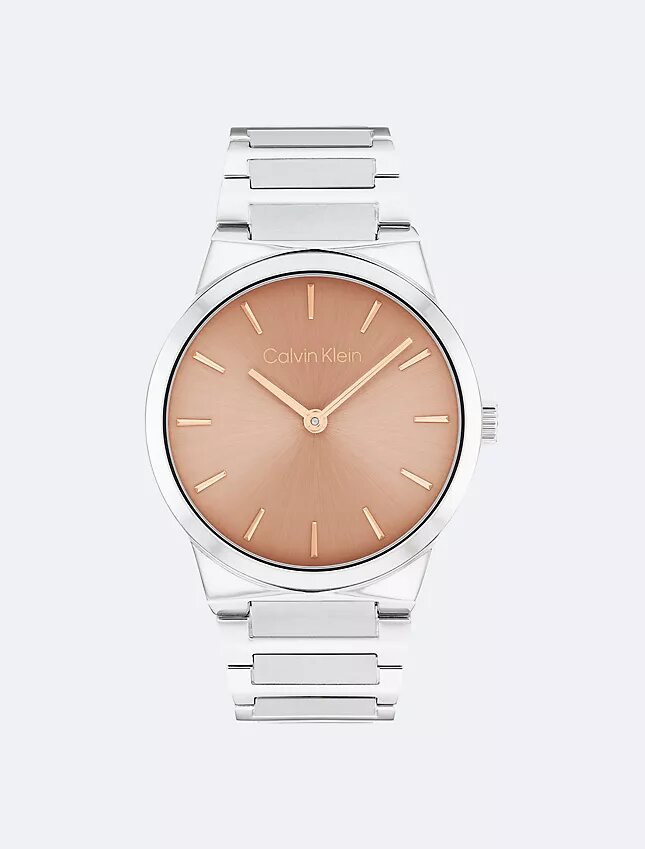 Minimalistyczny zegarek z zintegrowaną bransoletą ogniwową 32 mm Minimalistyczny zegarek z zintegrowaną bransoletą ogniwową 32 mm