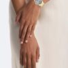 Minimalistyczny zegarek z zintegrowaną bransoletą ogniwową 32 mm Minimalistyczny zegarek z zintegrowaną bransoletą ogniwową 32 mm