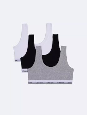 Modern Cotton Bralette dla dziewczynek, zestaw 3 sztuki Modern Cotton Bralette dla dziewczynek, zestaw 3 sztuki