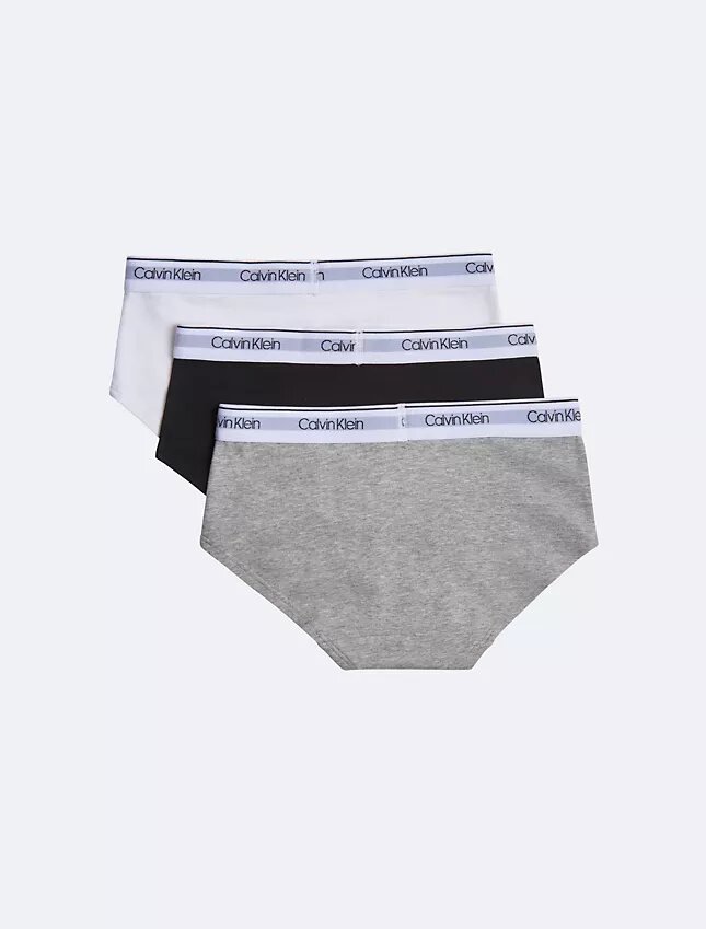 Modern Cotton figi typu Hipster dla dziewczynek, 3 sztuki w opakowaniu Modern Cotton figi typu Hipster dla dziewczynek, 3 sztuki w opakowaniu