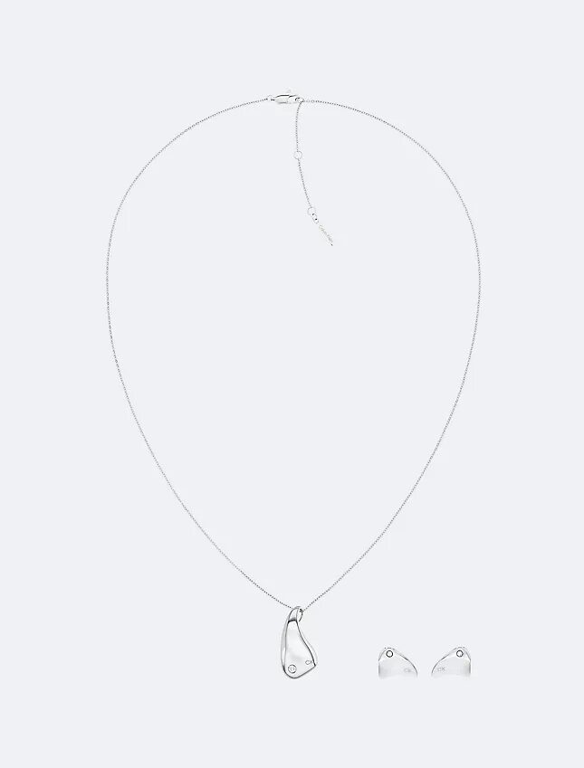 Naszyjnik o minimalistycznym, organicznym kształcie Naszyjnik o minimalistycznym, organicznym kształcie