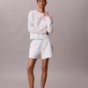 Nowoczesna bluza z frotte o luźnym kroju Nowoczesna bluza z frotte o luźnym kroju