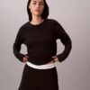 Nowoczesna bluza z frotte o luźnym kroju Nowoczesna bluza z frotte o luźnym kroju