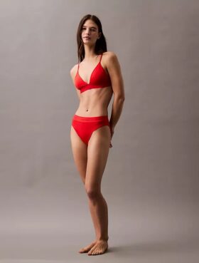 Nowoczesne Bikini z logo na dółach
