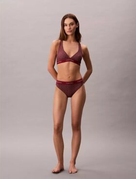 Nowoczesne Bikini z logo na dółach