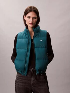 Nylonowa kamizelka puchowa z Monogramem