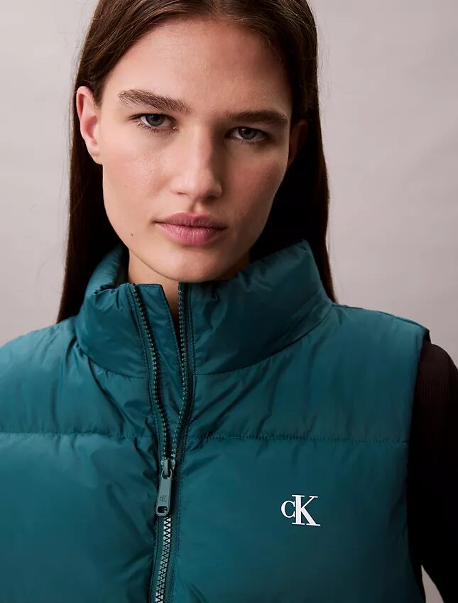 Nylonowa kamizelka puchowa z Monogramem Nylonowa kamizelka puchowa z Monogramem
