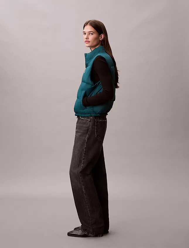 Nylonowa kamizelka puchowa z Monogramem Nylonowa kamizelka puchowa z Monogramem