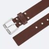 Pasek dla chłopców z teksturowaną klamrą typu harness Pasek dla chłopców z teksturowaną klamrą typu harness