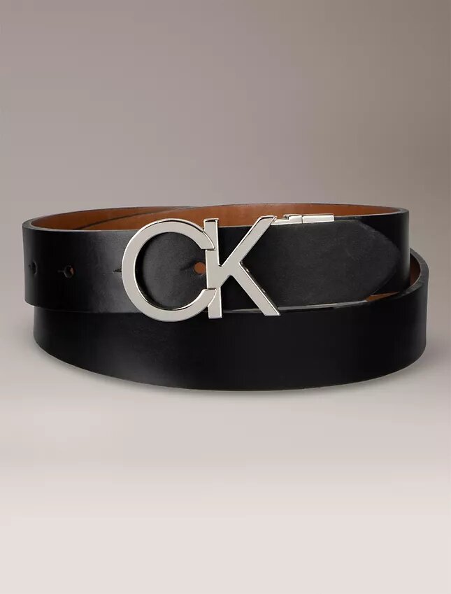 Pasek dwustronny z plakietką z logo Monogram Pasek dwustronny z plakietką z logo Monogram