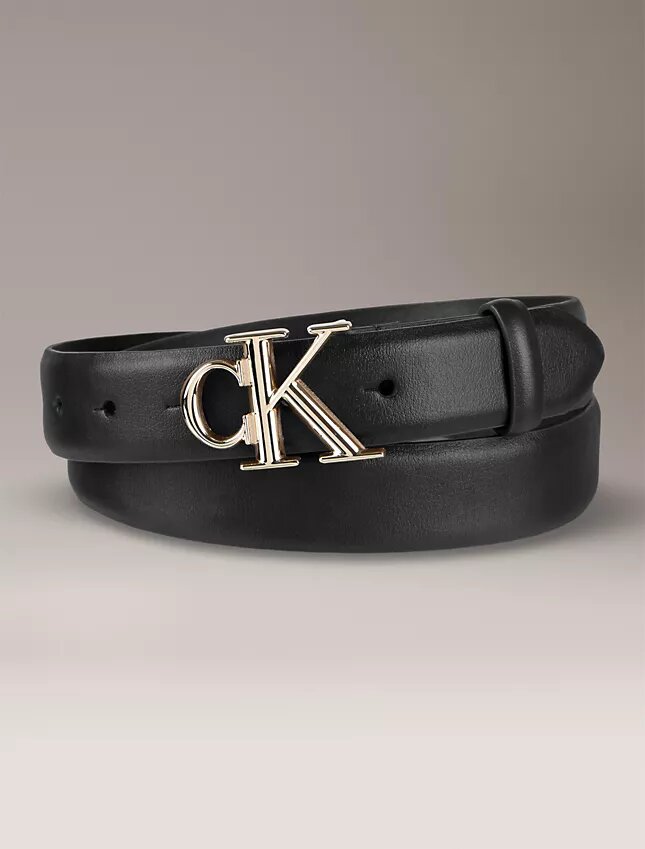 Pasek z plakietką z logo Monogram Pasek z plakietką z logo Monogram