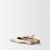 Płaskie buty z satyny jedwabnej Lana Płaskie buty z satyny jedwabnej Lana