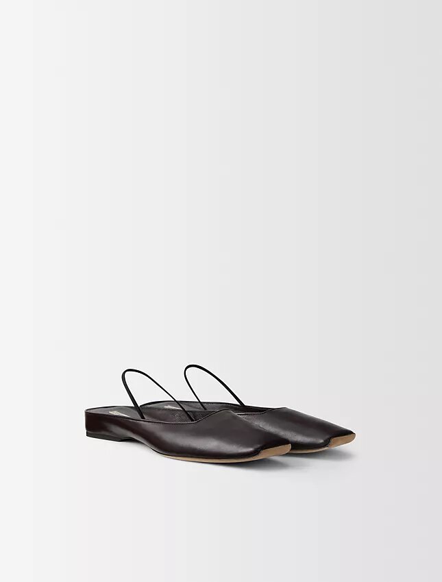 Płaskie buty z skóry Lana Płaskie buty z skóry Lana