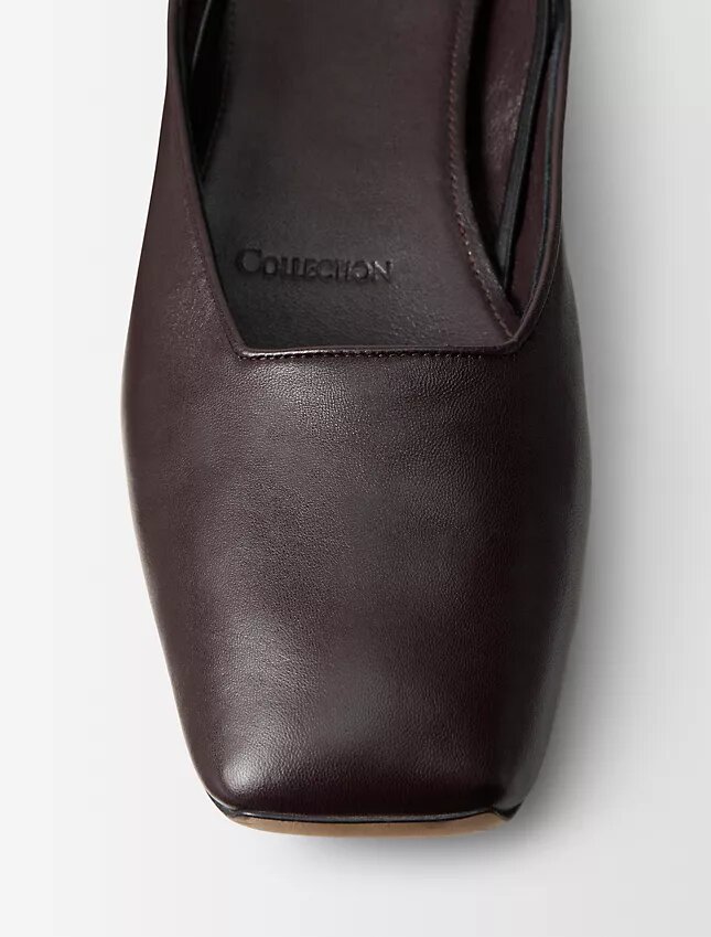 Płaskie buty z skóry Lana Płaskie buty z skóry Lana