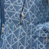 Plecak Denim z logo na całej powierzchni Plecak Denim z logo na całej powierzchni