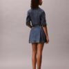 Plisowana mini spódniczka Denim Plisowana mini spódniczka Denim