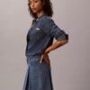 Plisowana mini spódniczka Denim Plisowana mini spódniczka Denim