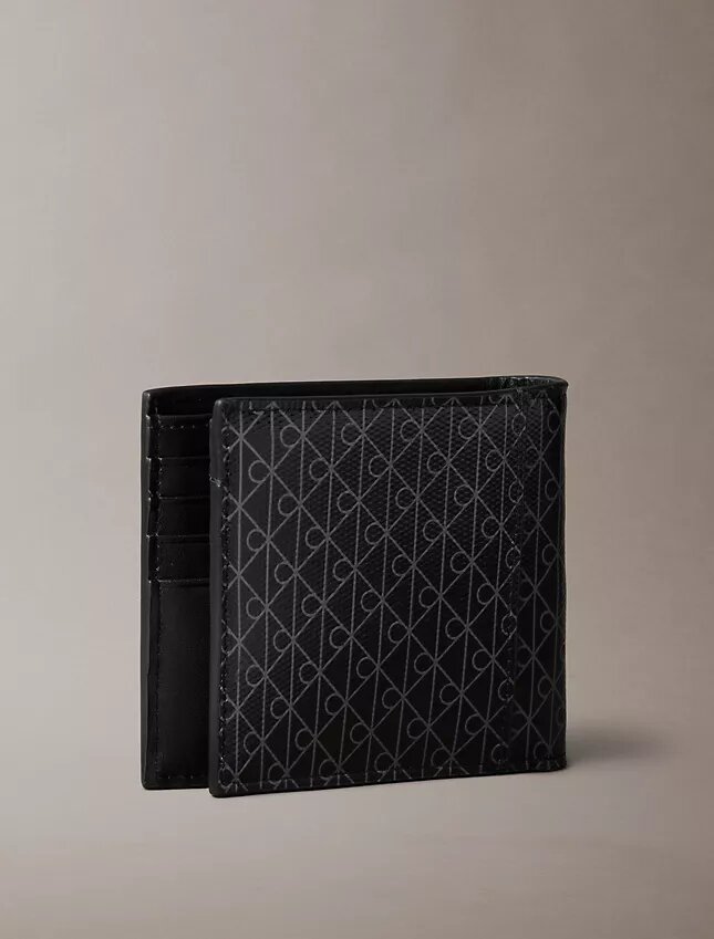 Portfel składany z logo i etui na karty Portfel składany z logo i etui na karty