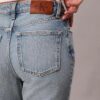 Proste jeansy z wysokim stanem Proste jeansy z wysokim stanem