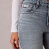 Proste jeansy z wysokim stanem Proste jeansy z wysokim stanem