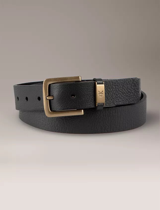 Skórzany pasek z klamrą typu harness Skórzany pasek z klamrą typu harness