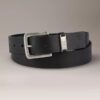 Skórzany pasek z klamrą typu harness Skórzany pasek z klamrą typu harness