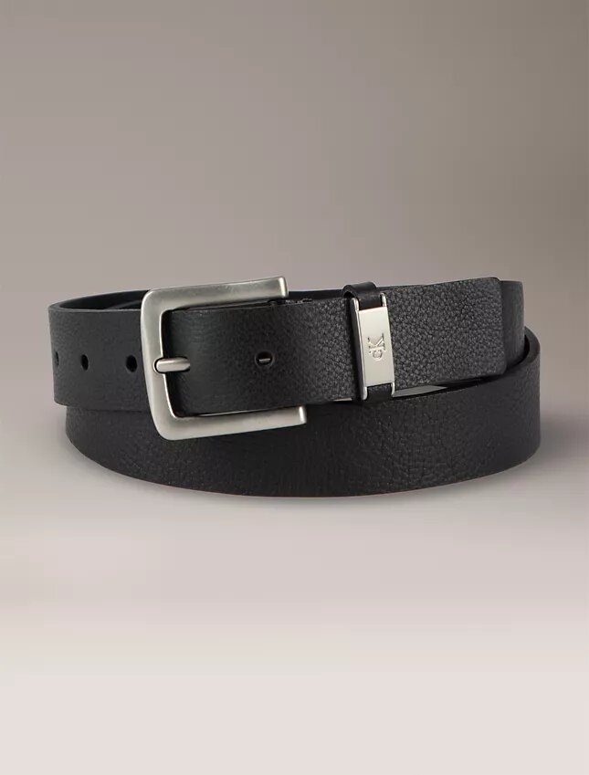 Skórzany pasek z klamrą typu harness Skórzany pasek z klamrą typu harness