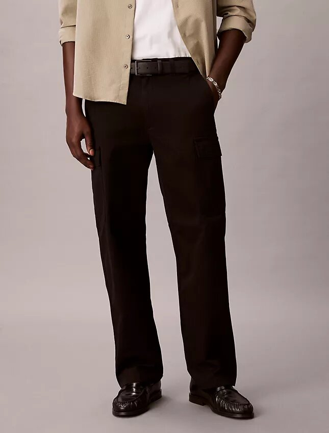 Spodnie cargo z bawełny Cotton Stretch w stylu lat 90. Spodnie cargo z bawełny Cotton Stretch w stylu lat 90.