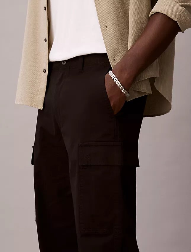 Spodnie cargo z bawełny Cotton Stretch w stylu lat 90. Spodnie cargo z bawełny Cotton Stretch w stylu lat 90.