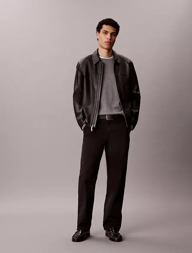 Spodnie chino z bawełny Cotton Stretch 90S o prostym kroju Spodnie chino z bawełny Cotton Stretch 90S o prostym kroju