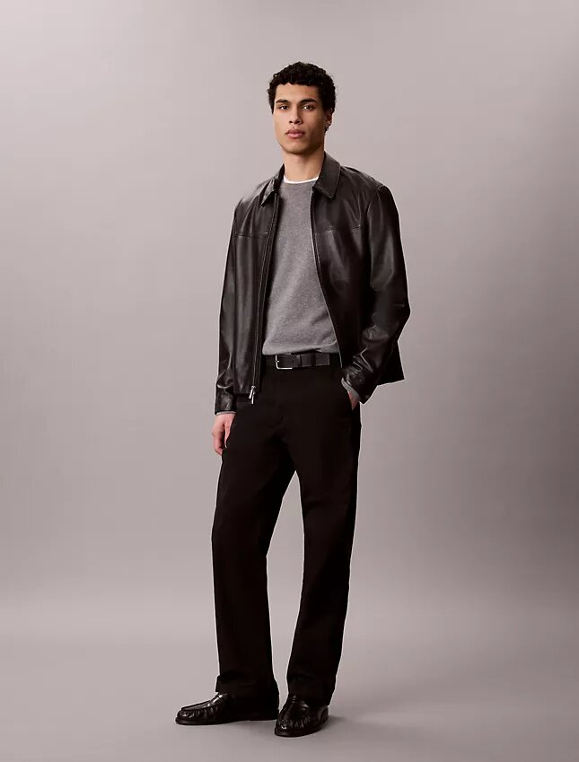 Spodnie chino z bawełny Cotton Stretch 90S o prostym kroju Spodnie chino z bawełny Cotton Stretch 90S o prostym kroju