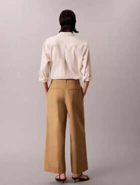 Spodnie chino z szerokimi nogawkami Spodnie chino z szerokimi nogawkami