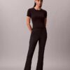 Spodnie Ponte Slim Flared Spodnie Ponte Slim Flared