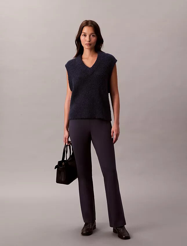 Spodnie Ponte Slim Flared Spodnie Ponte Slim Flared