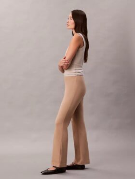 Spodnie Ponte Slim Flared