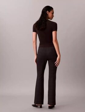 Spodnie Ponte Slim Flared