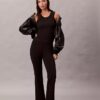 Spodnie Ponte Slim Flared Spodnie Ponte Slim Flared