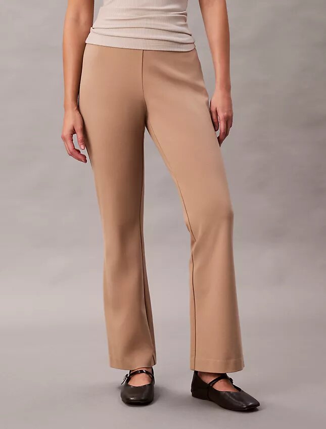 Spodnie Ponte Slim Flared Spodnie Ponte Slim Flared