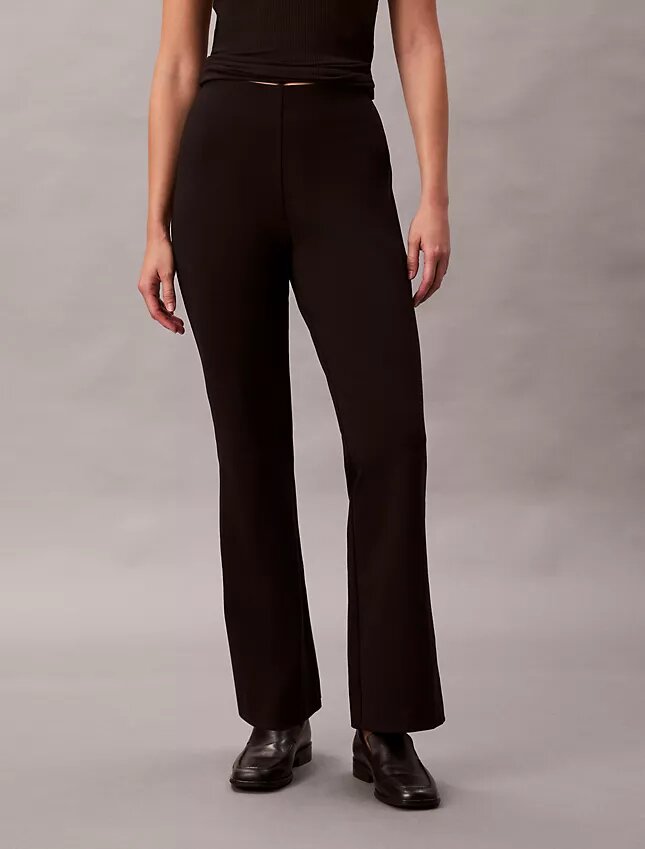 Spodnie Ponte Slim Flared Spodnie Ponte Slim Flared