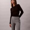 Spodnie Ponte Slim Flared Spodnie Ponte Slim Flared