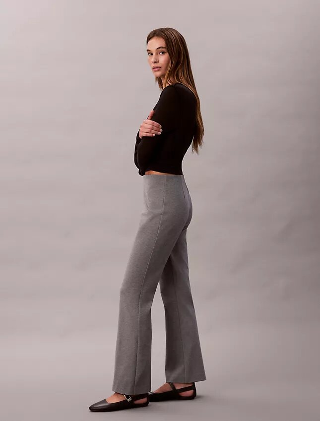 Spodnie Ponte Slim Flared Spodnie Ponte Slim Flared
