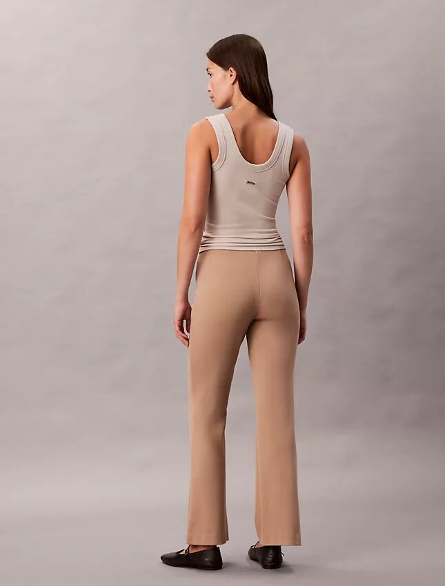 Spodnie Ponte Slim Flared Spodnie Ponte Slim Flared
