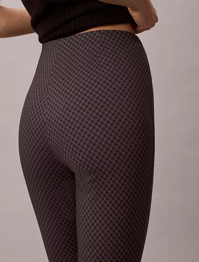 Spodnie skinny z nadrukiem Ponte Spodnie skinny z nadrukiem Ponte