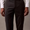 Spodnie slim fit z mieszanki wełny Spodnie slim fit z mieszanki wełny